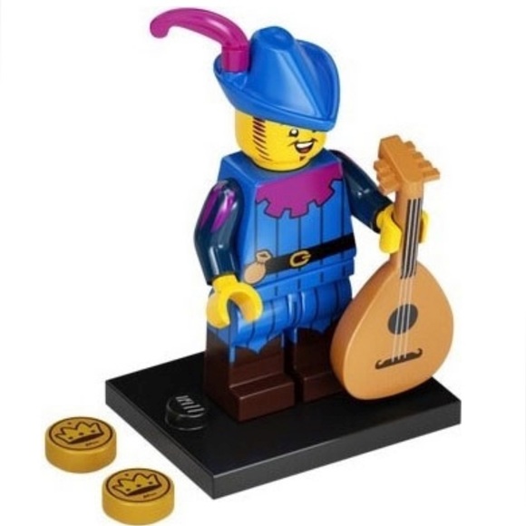 Lego Series 22 Troubadour Col388 - Picture 3 of 7